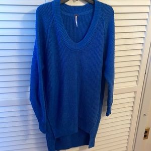 Free people blue dress XS